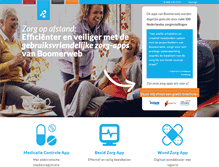 Tablet Screenshot of boomerweb.nl